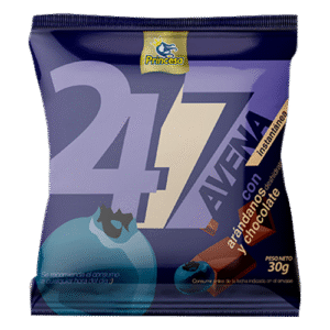 24/7 Chocolate y arándanos