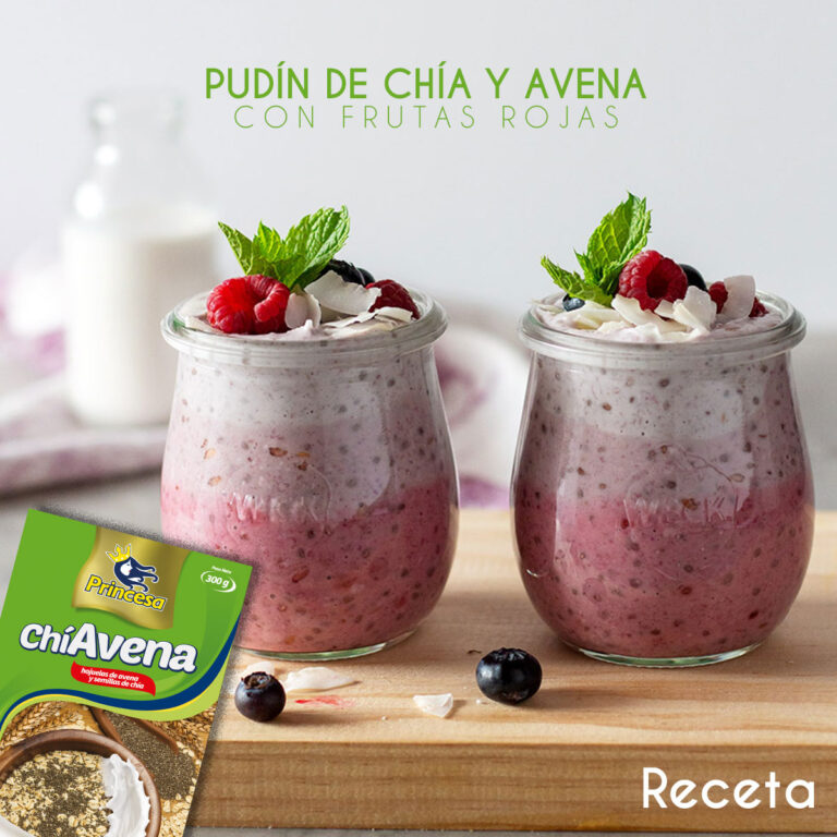 Pudín de Chía y Avena