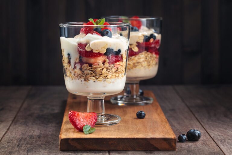 Yogurt Parfait con Avena